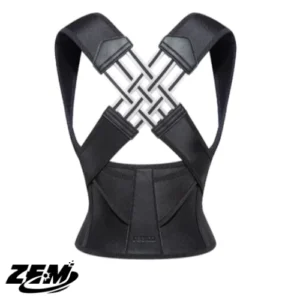 Corretor postural para colunas retas com velcro